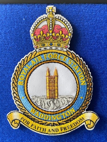 RAF Royal Air Force Station Embroidered Patch Badges - MOD LICENSED - Picture 21 of 34