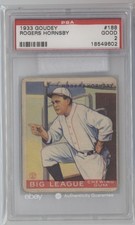Rogers Hornsby Cards, Rookie Card and Autographed Memorabilia Guide 6