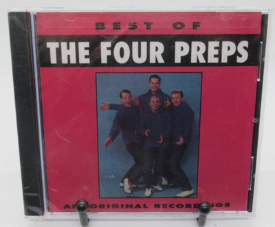 THE FOUR PREPS: BEST OF THE FOUR PREPS MUSIC CD, 10 GREAT TRACKS, CURB RECORDS