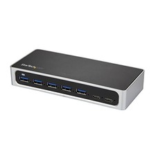 StarTech 7 Port USB C Hub - USB-C to 5x USB-A and 2x USB-C - USB 3.0 - 7 port