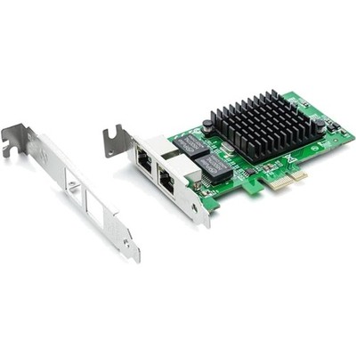 Netzwerkkarte, Gigabit, PCIe, Intel 82576, Dual RJ45, Ethernet, Linux, Windows