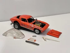 1963 Corvette Sting Ray Split Window Drag Car Custom Hand Built Model 1:24