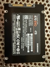 Samsung 870 EVO 4TB 2.5" SATA III Internal SSD (MZ-77E4T0B/AM)