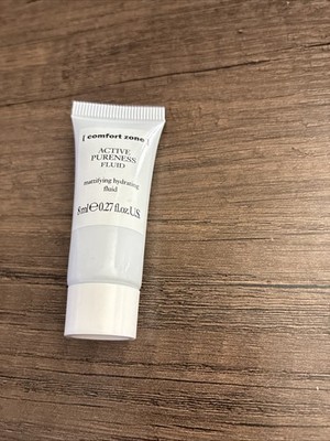 Comfort Zone Active Pureness Fluid 8ml / 0.27 oz Travel Size NEW WITH SEAL