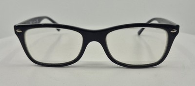 Ray-Ban RB5228-2000 Polished Black Full Rim Eyeglasses Frames Only 50-17-140