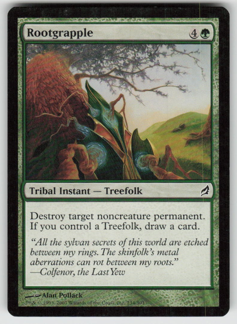 Rootgrapple Common Lorwyn 234 MTG Moderately Played 2007