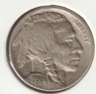 1936 US Indian Head Buffalo Nickel FULL DATE Rare 90 Year Old Collection Coin