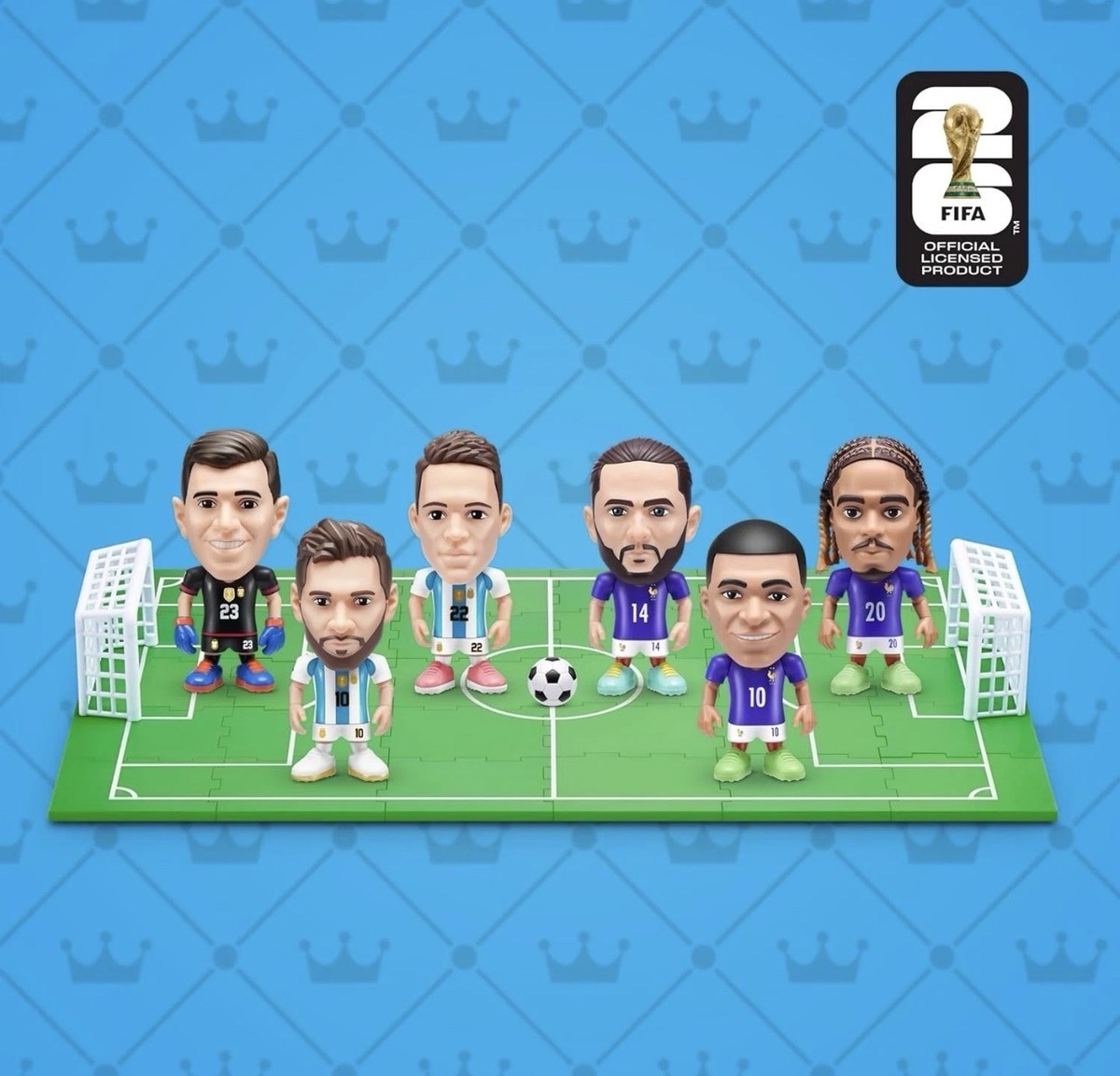 ZURU FIFA Ballers Mbappé フィギュア スーパーレア ZURU FIFA Ballers