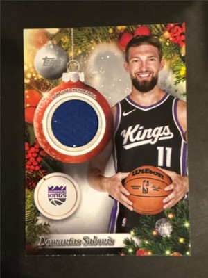 2025-26 Topps Holiday Player Relic Jersey #PR-DS Domantas Sabonis Kings