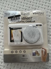 Vivitar SnapShot Duo 56MP 2.7K Digital Camera White New Sealed Lithium Battery