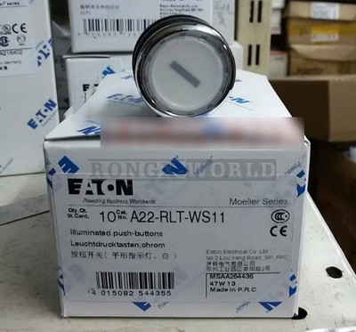 ONE NEW A22-RLT-WS11 White Pushbutton Switch *rr