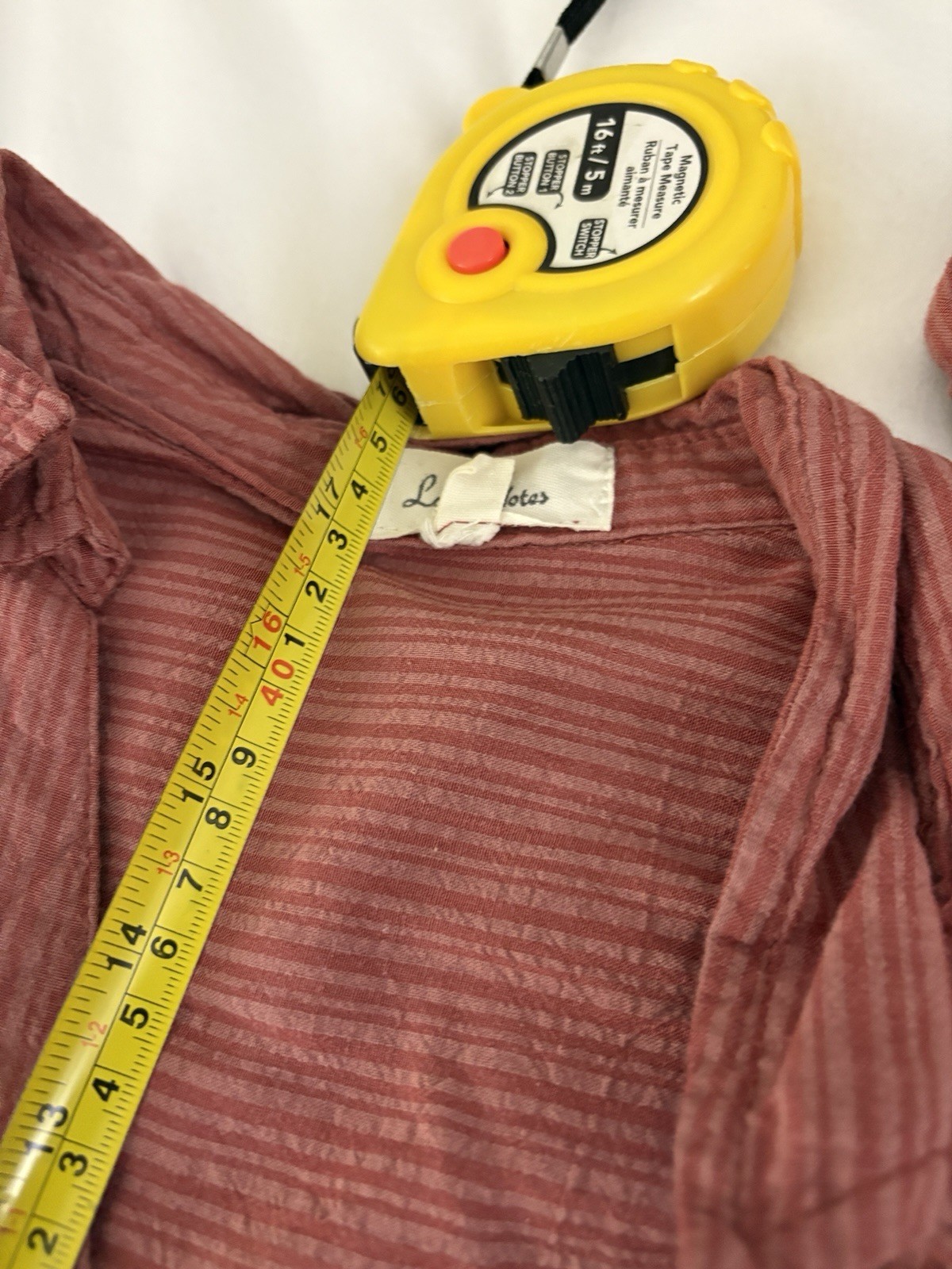 love notes collared button down top us size large - image 8