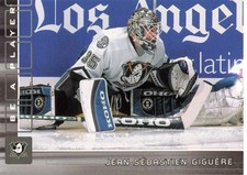 Jean-Sebastien Giguere 2001-02 Be a Player Memorabilia #32 Anaheim Mighty Ducks
