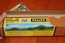 HO - Faller BackDrops and accessories  - Your Choice