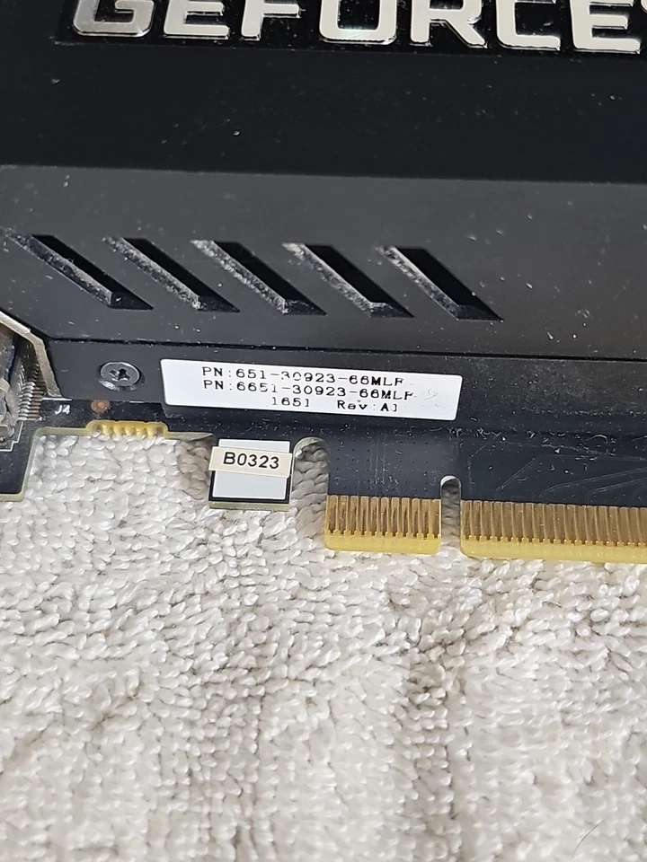 PNY NVIDIA GeForce GTX 1080 8GB GDDR5X PCIe 3.0 Graphics Card - Image 3 of 4