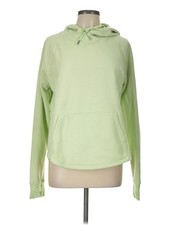 Tek Gear Women Green Pullover Hoodie L