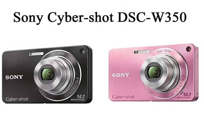 SONY Cyber-Shot DSC-W350 Digital Camera 4x Optical Zoom 14.1MP