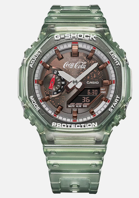 G-SHOCK×Coca-Cola GA-2100CC-3AJR CASIO CASIO G-SHOCK Coca-Cola GA-2100CC-3AJR Men's Wrist Watch Ana-Digi