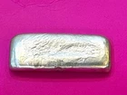 Sterling Silver 925 Ingot Bar, Hand Cast Poured,50.4 grams, 1.62 Troy oz