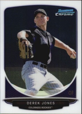 2013 Bowman Chrome Mini Baseball Card #271 Derek Jones 