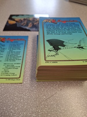 1993 ROGER DEAN 90 CARD COMPLETE SET FPG CARDS | eBay