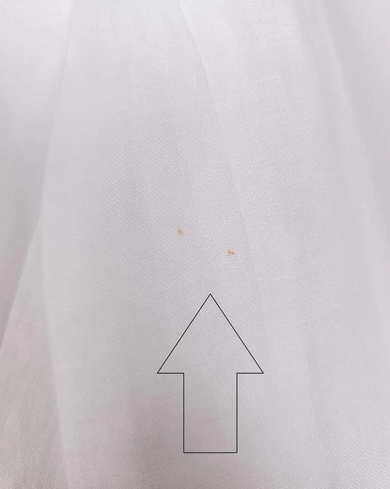 Bar III Men's Slim-Fit 100% Linen Suit Jacket White Solid 40L NWT *Specks* - Image 3 of 4