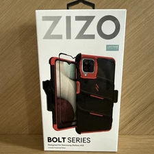 Zizo Division Series Case for Samsung Galaxy A11 - Black / Red