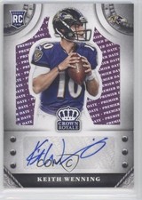 2014 Crown Royale Rookie Signatures Premier Date 1/14 Keith Wenning Auto c8n