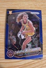 2025 Panini Prizm WNBA - Sarah Ashlee Barker #31 Blue Velocity Prizm (RC)