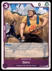 Goro OP15-065 Common Adventure on Kami's Island One Piece TCG