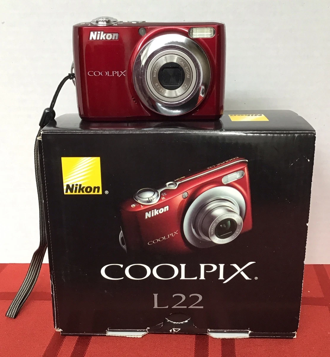 Preços baixos em Nikon COOLPIX Nikon Coolpix L22 Câmeras Digitais