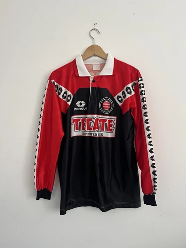 Club Atlético Basáñez Home 1994/95 Long Sleeve Football Shirt Uruguay Medium #11