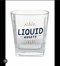 6 Pack Liquid Assets (Hallmark) Glass