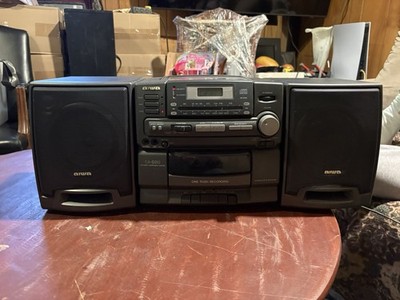 Aiwa CA-D210U Cassette Recorder CD Player AM/FM Radio Boombox | Tested Works