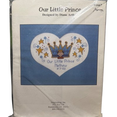 Imaginating Our Little Prince Cross Stitch Kit Diane Arthurs 1667 Birth Record