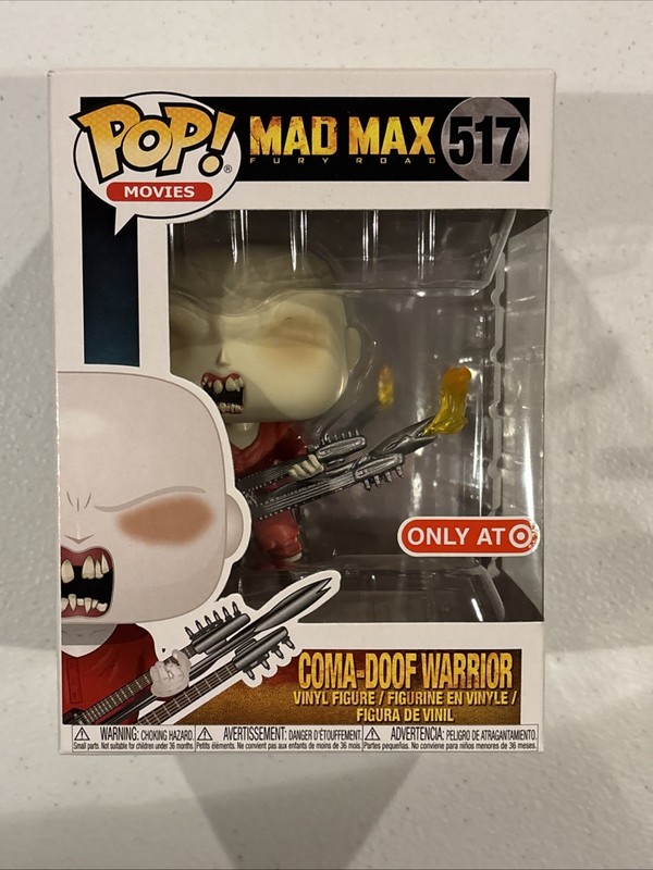 Funko Pop Movies Mad Max COMA-DOOF WARRIOR Target Exclusive