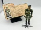 Vintage GI Joe 1982 Straight Arm Stalker 100% Complete w/ Filecard