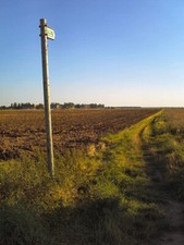 Photo 6x4 Footpath south from Biggin Lane Ramsey/TL2885 In common with t c2007