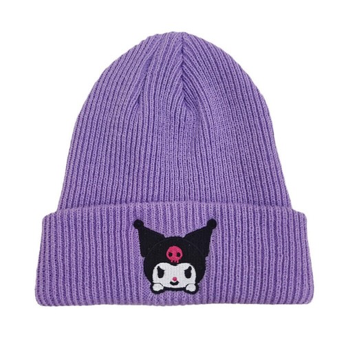 Sanrios Melody Kuromis Cinnamoroll Beanie Hat Women Winter Warm Knitted Ski Cap~ - Picture 11 of 12