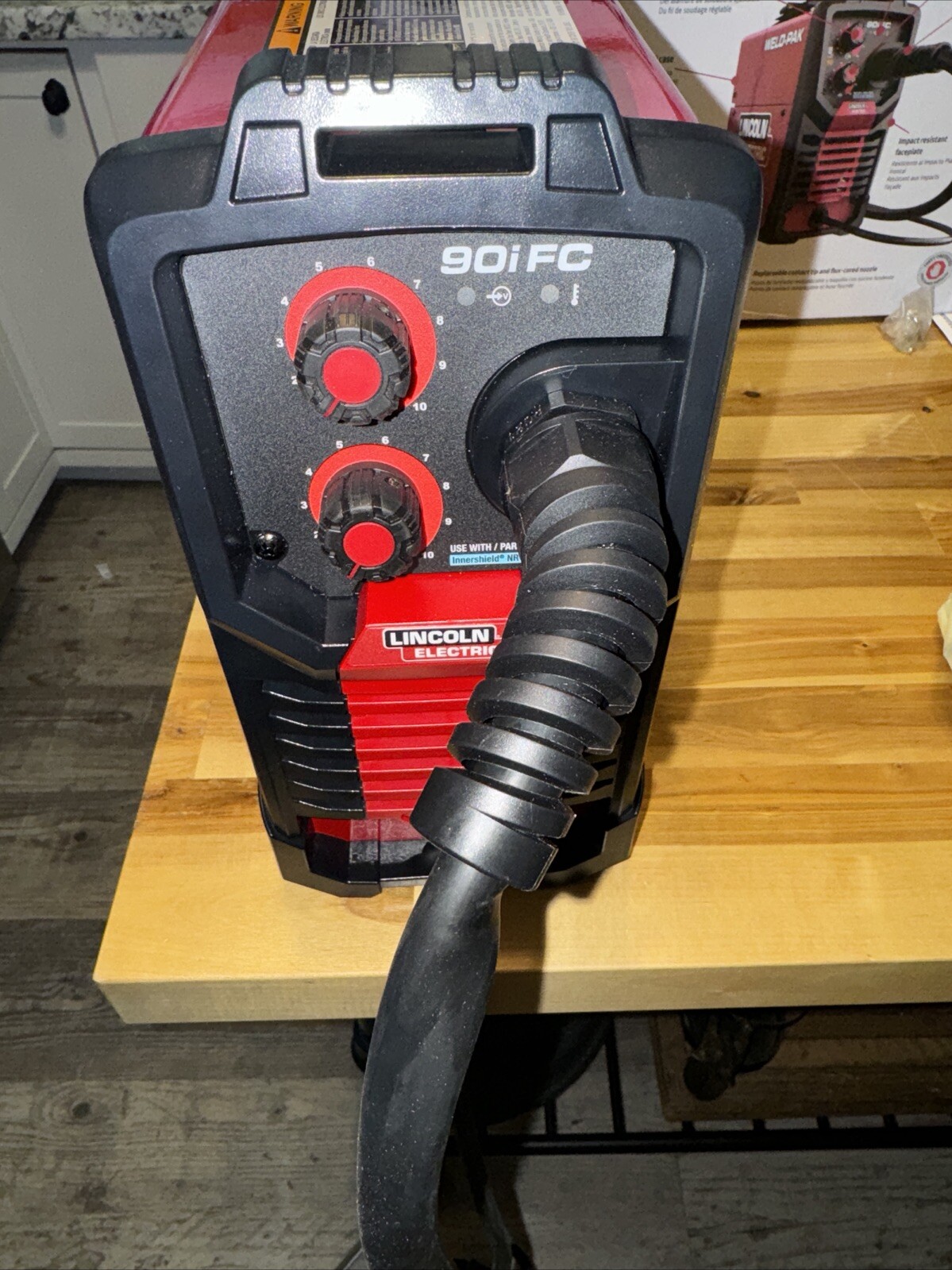 Lincoln Electric 90i FC Flux Core Wire Feed WeldPAK Welder 120V K5255