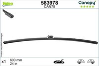 Valeo 583978 Wischblatt Rechts FüR MERCEDES-BENZ