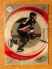 2005/6 Upper Deck Ice Premieres Chris Thorburn RC Buffalo Sabres 0893/2999