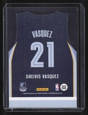 2010-11 Panini Threads Greivis Vasquez #22 Away Jersey Die Cut Memphis Grizzlies