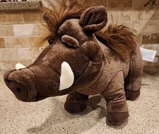 Build a Bear Workshop 16  Disney Pumba Lion King Warthog Large Plush Soft Toy