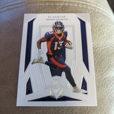 KJ Hamler 2020 Panini Chronicles Vertex Denver Broncos V-23 Mega Box Exclusive