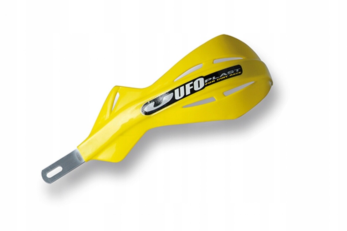 Protège-mains alu jaune 28mm pour vos sorties enduro et trail
