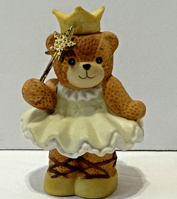 Lucy & Me 1988 Enesco Wind Up Ballerina Princess Nutcracker Bear