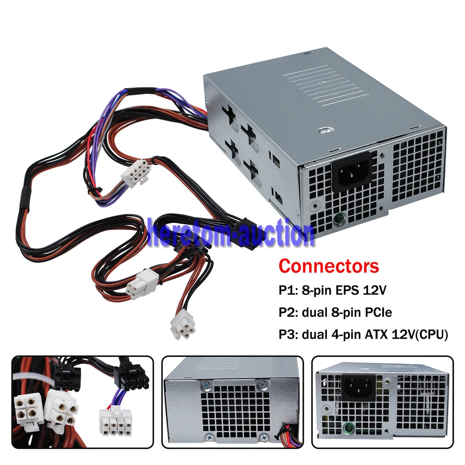 New 500W Power Supply For Dell Inspiron 3020 Vostro3020 D500EPS-01 DPS-500AB-58A - Image 2 of 4