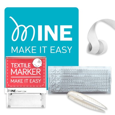 Mine Stamp Clothing and Book Marker | Compact Personalised Clothing Marker fo...