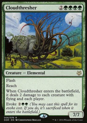 Magic the Gathering MTG Cloudthresher (6) DD Nissa vs. Ob Nixilis   LP